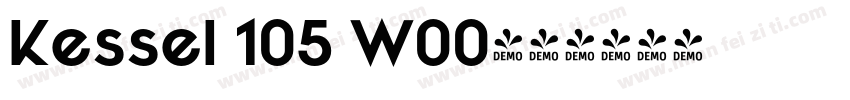 Kessel 105 W00字体转换